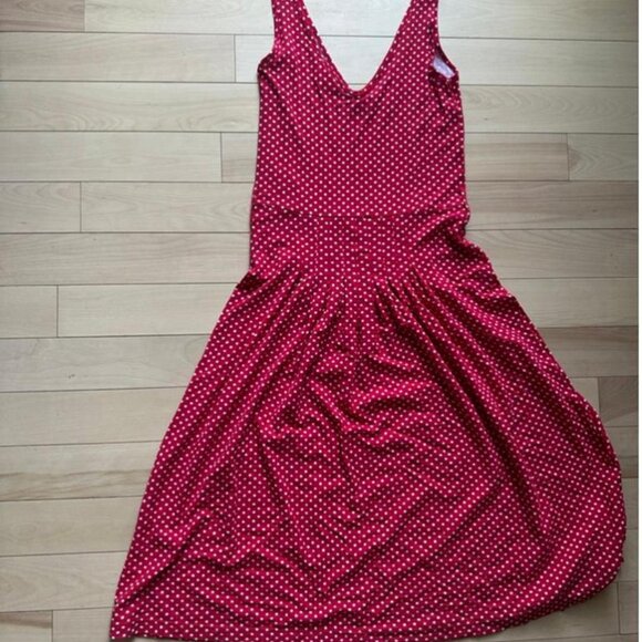 Charming vintage-inspired red polka dot dress by Nass Woman - Picture 8 of 8